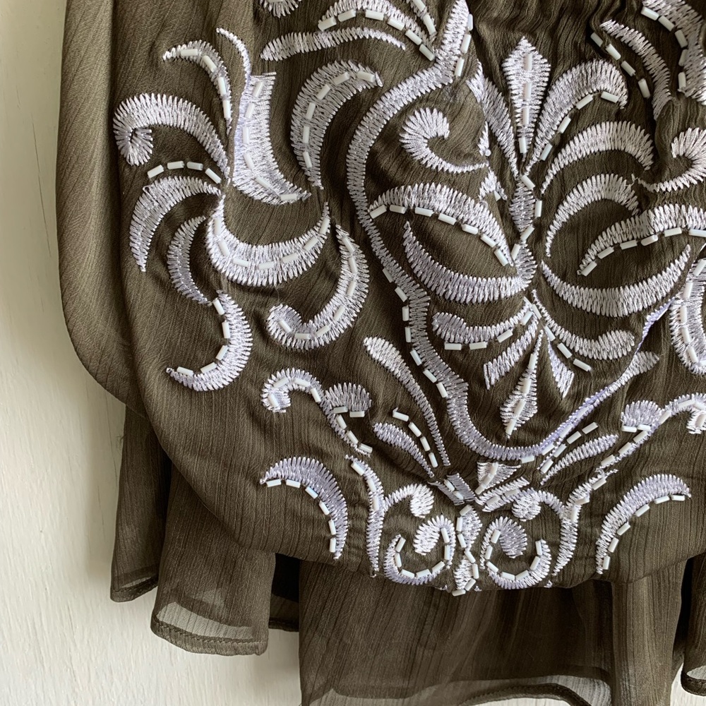 Cache Strapless Top - image 2